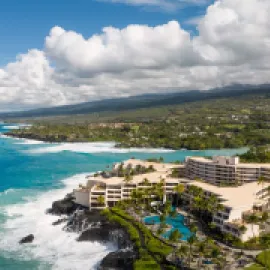 OUTRIGGER Kona Resort & Spa Aerial Photo