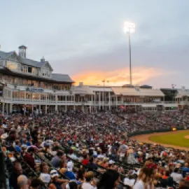 Photo of a game at Riders Field.