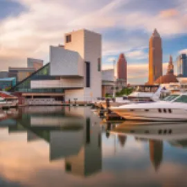 Downtown Cleveland Skyline