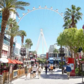 Photo of  LINQ Promenade.