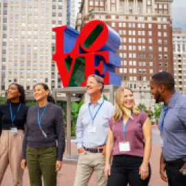 PHLCVB Philadelphia LOVE Park