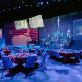 Located in the heart of Disney California Adventure Park, Animation Academy offers an unparalleled setting where the artistry of Disney and Pixar comes to life. Credit: Disney