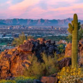 Sunrise from Piestewa Peak