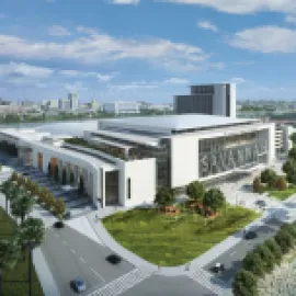 Savannah Convention Center Exterior Rendering