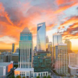 Charlotte skyline