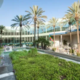 Anaheim Convention Center rooftop garden