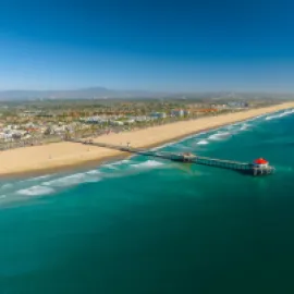 Huntington Beach Pier. Credit: Visit Huntington Beach