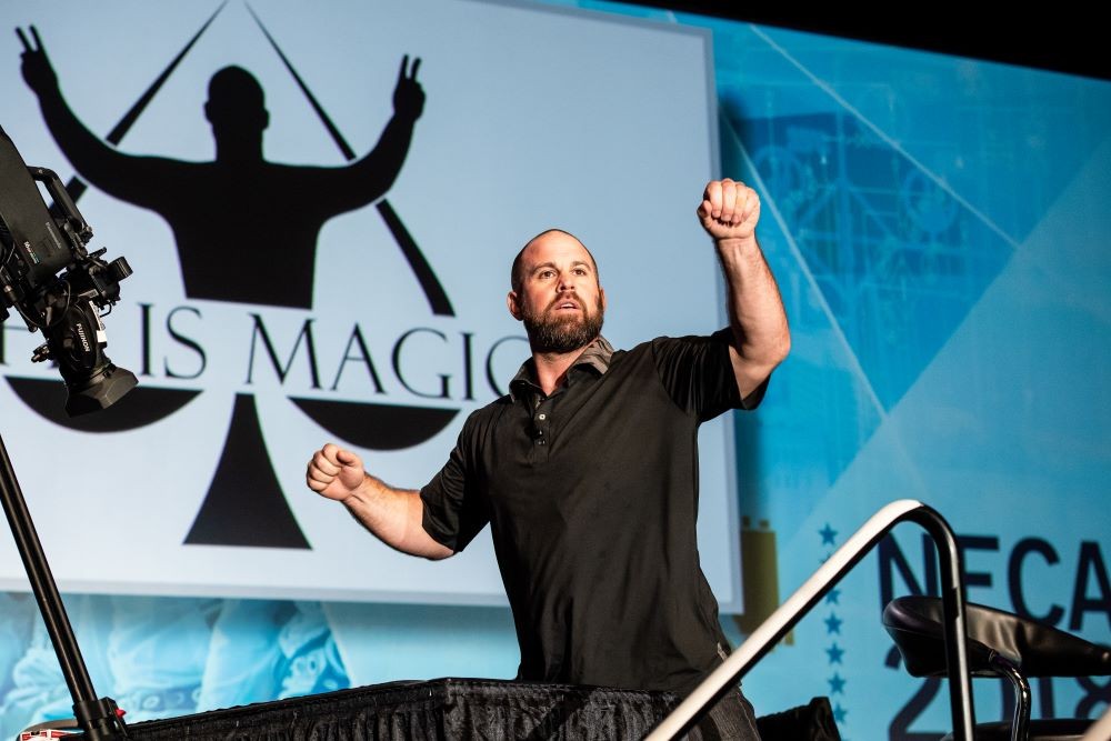 Inspiring Speaker and Former NFL Long Snapper Turns to Magic to Overcome  Tragedy
