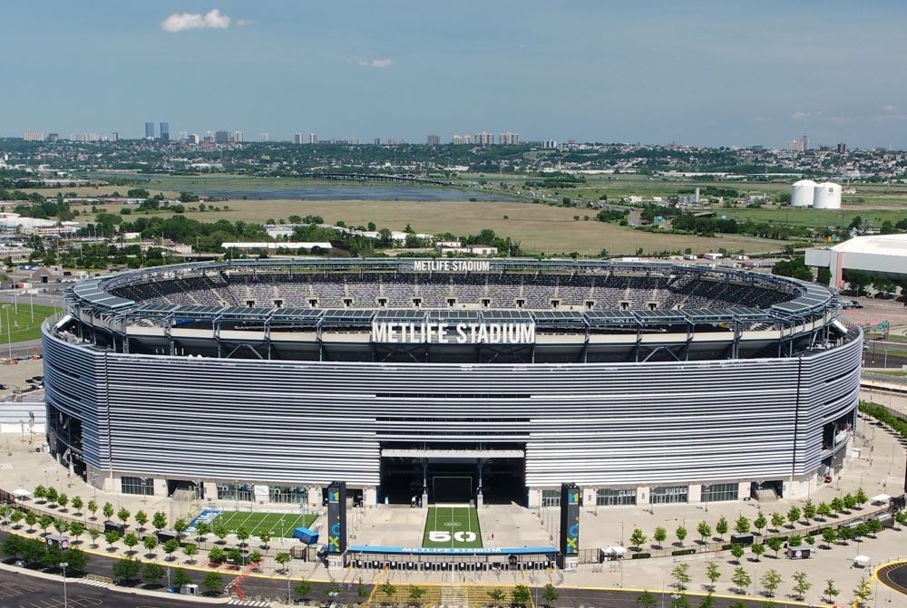 MetLife Stadium side view 2024