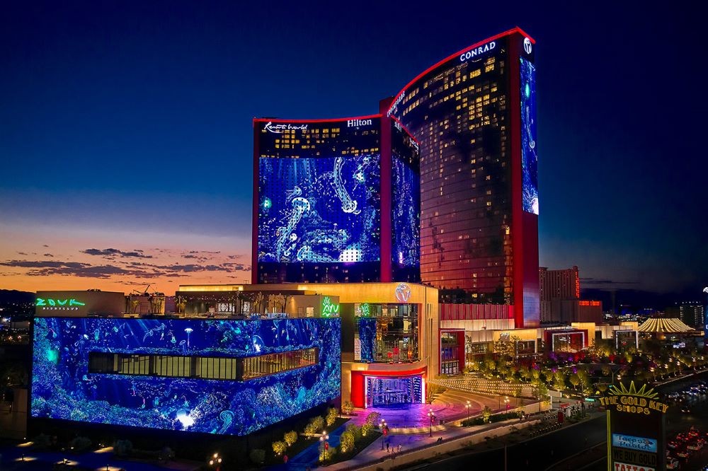 Resorts World Las Vegas exterior
