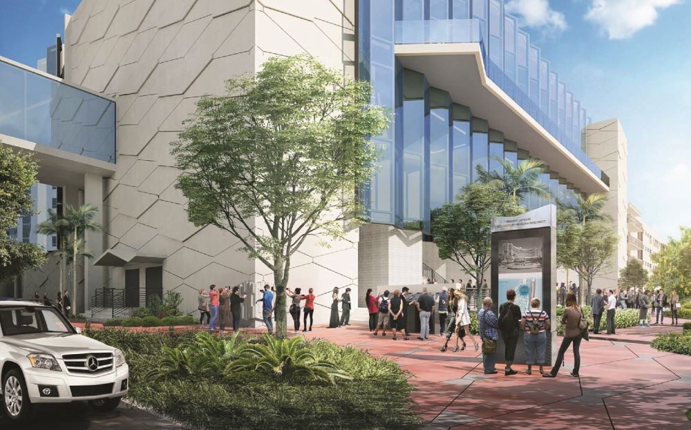 Coastal Convention Center Exterior Rendering