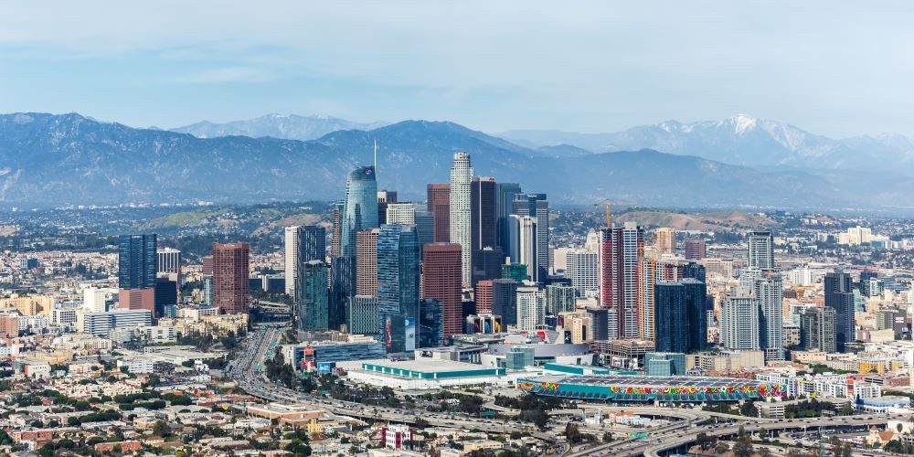 Los Angeles Skyline, Credit Markus Mainka