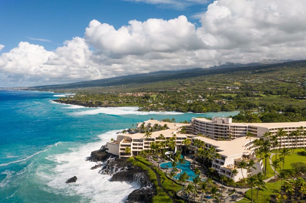 OUTRIGGER Kona Resort & Spa Aerial Photo