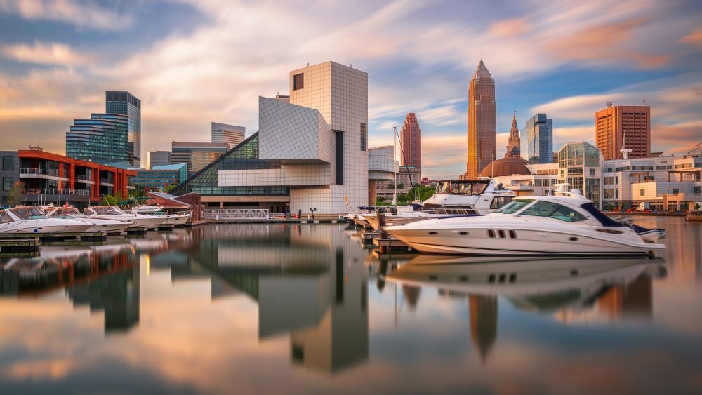 Downtown Cleveland Skyline