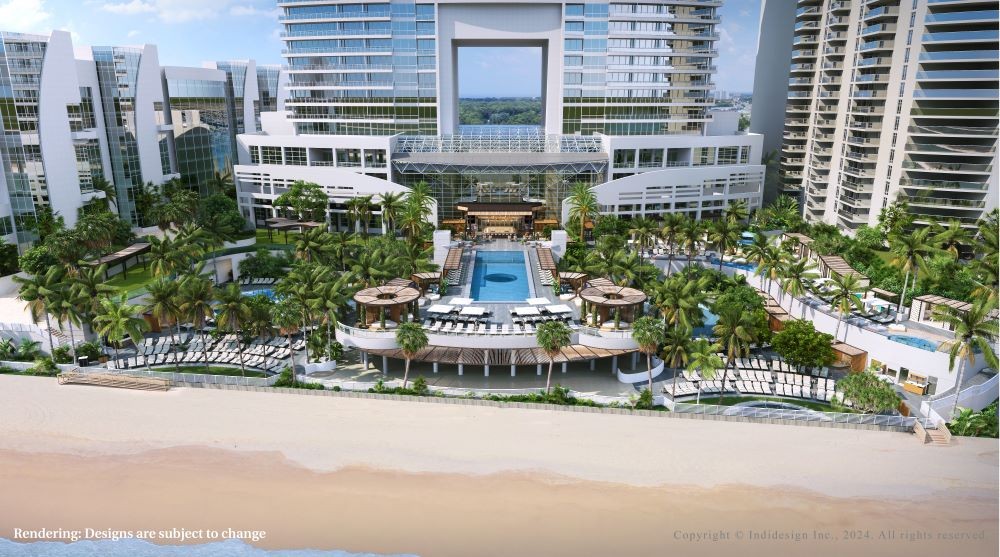 Signia by Hilton Diplomat Beach Resort Rendering