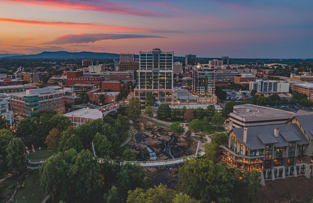 Greenville, South Carolina Skyline