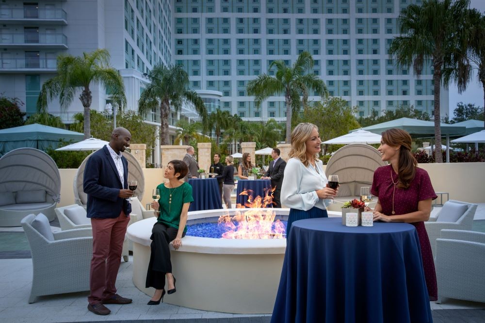 Hilton Orlando Pool Deck