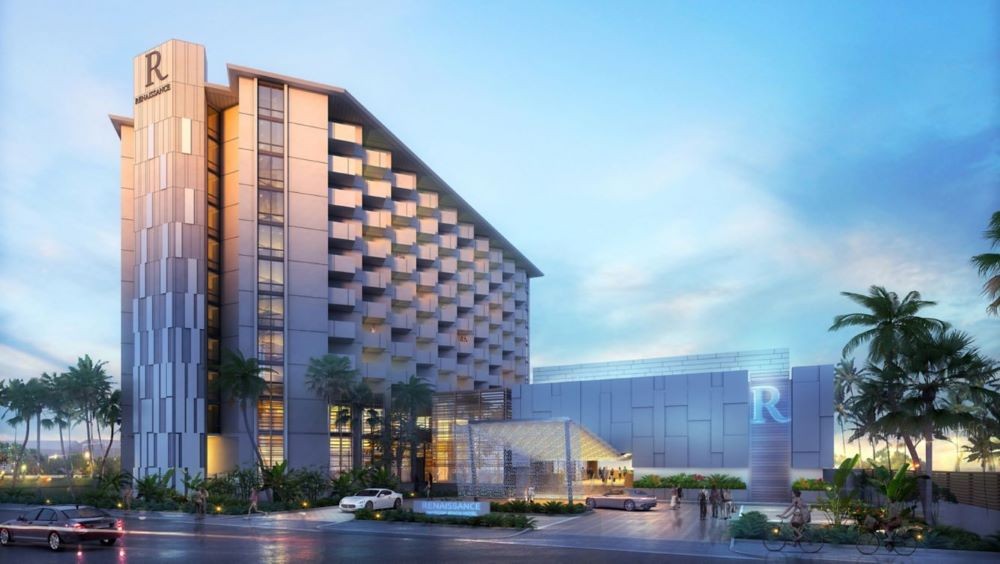 Renaissance Daytona Beach Oceanfront Hotel Exterior Rendering