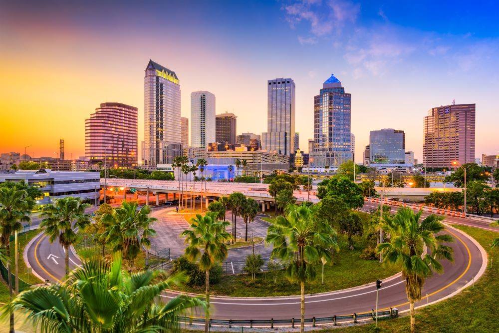 Tampa, Florida Skyline