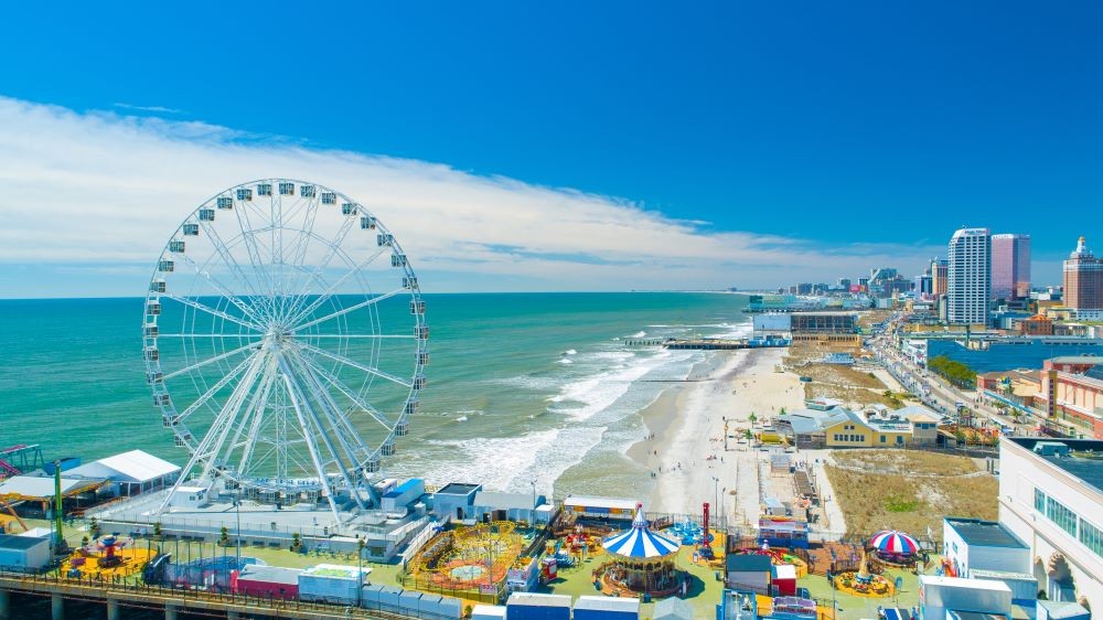 Atlantic City Coastline. Credit: Mia2you