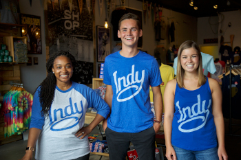 Visit Indy t-shirts