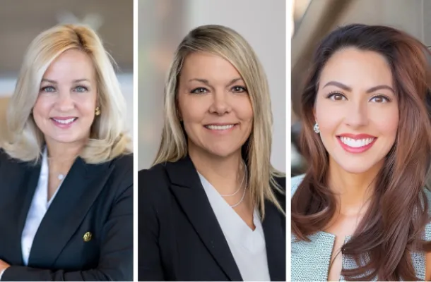 Gail Frazer (left), Amy Kramer (middle) and Kearstin Puricelli