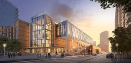 Fort Worth Convention Center (FWCC) southeast entrance rendering. Credit: FWCC.