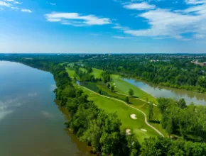 Lansdowne Resort Aerial View. Credit: Lansdowne Resort